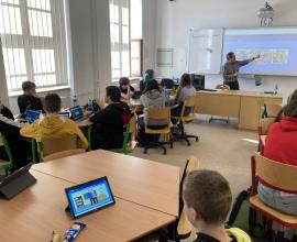 8.ročník na Gynome - Robotika a Angličtina 